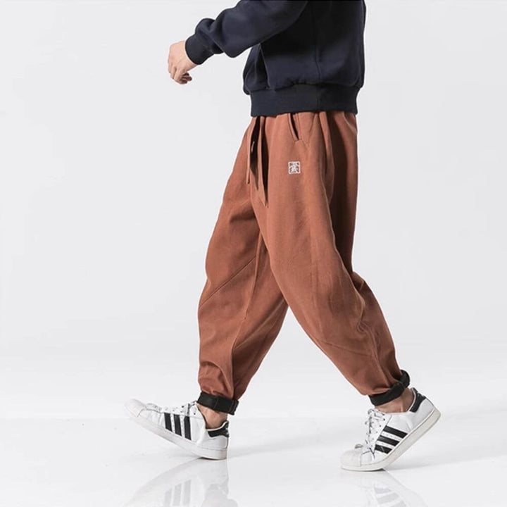 Pantalon large en lin pour homme - Iker