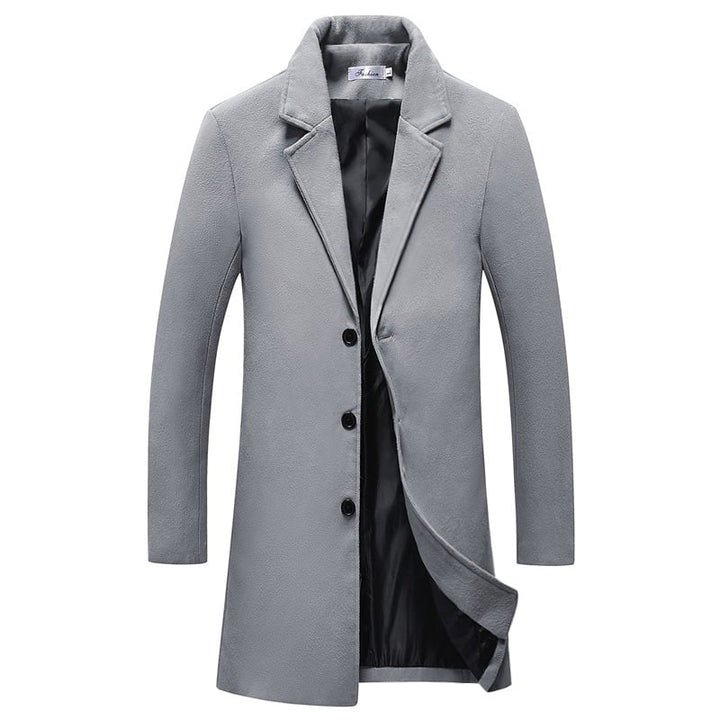 Manteau classique effet laine pour homme - Adrivan