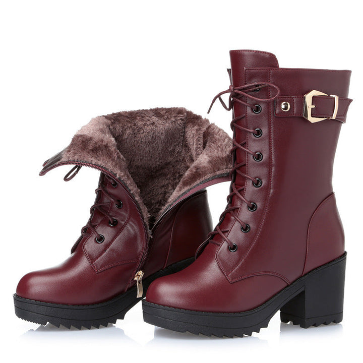 Zoaha - Bottes Martin en Cuir