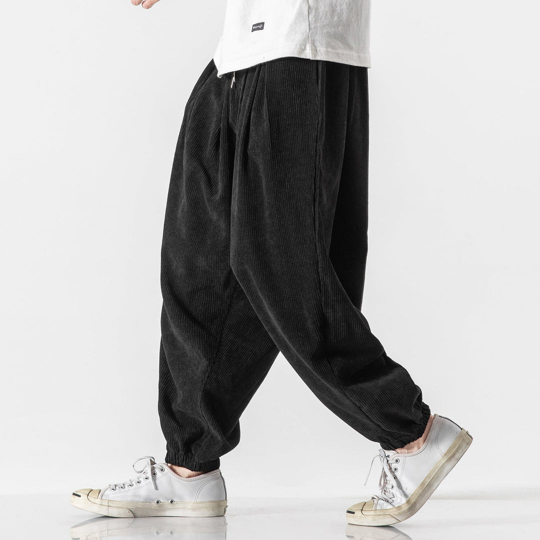 Pantalon large en velours côtelé pour homme - Marcus