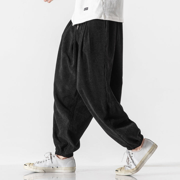 Pantalon large en velours côtelé pour homme - Marcus