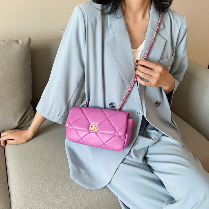 Sac matelassé avec chaîne - Noelia