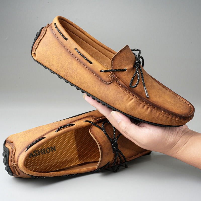 Mocassins décontractés antidérapants pour hommes avec nœud - Esteban