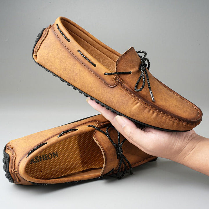 Mocassins décontractés antidérapants pour hommes avec nœud - Esteban