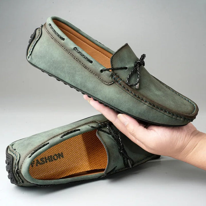 Mocassins décontractés antidérapants pour hommes avec nœud - Esteban