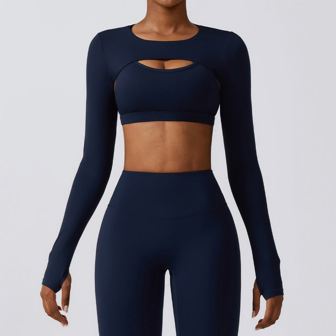 Ensemble de sport compressif en lycra pour femmes - Amanda