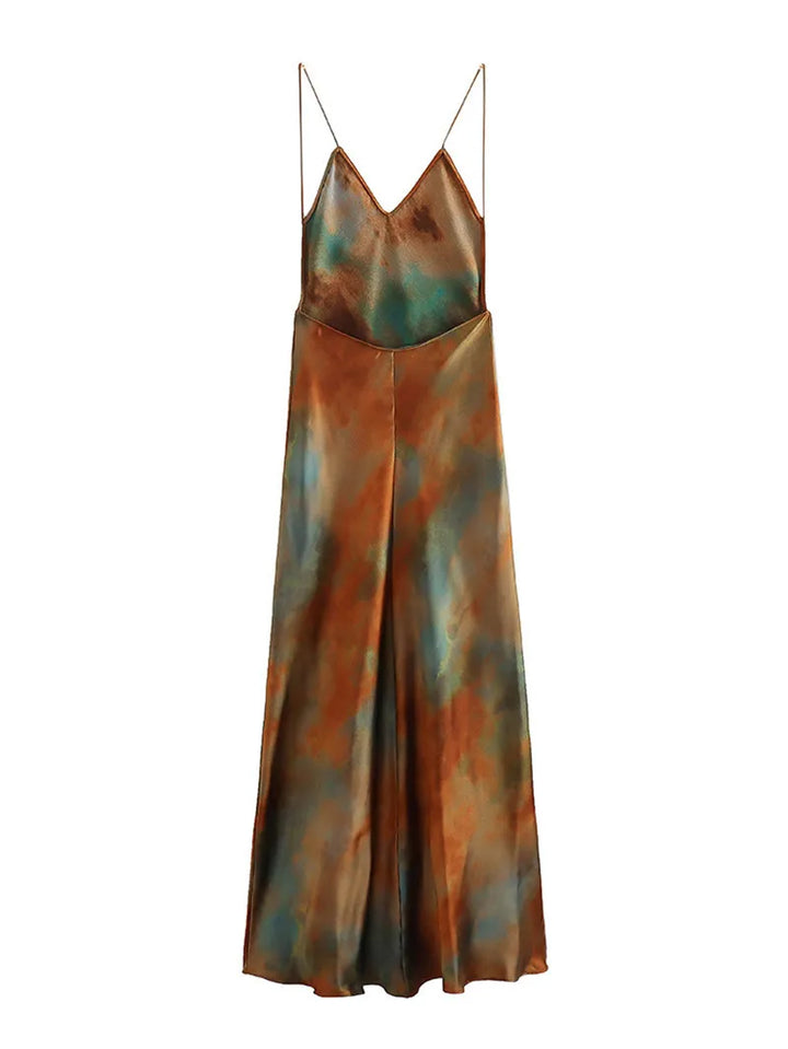 Lizy - Robe longue fraîche et élégante