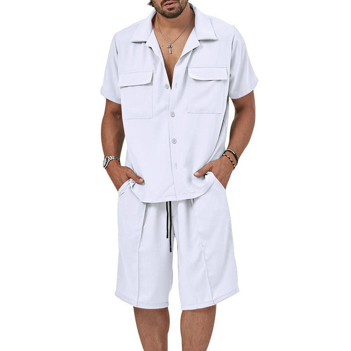 Ensemble décontracté pour hommes en tissu fluide - Fabian