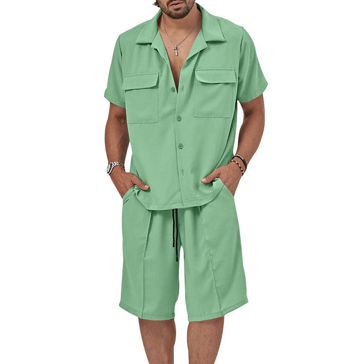 Ensemble décontracté pour hommes en tissu fluide - Fabian