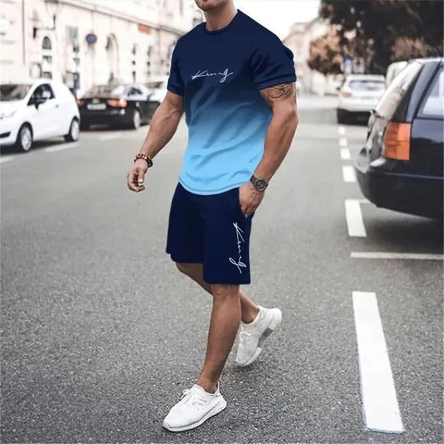 Ensemble sportif pour hommes dans un style urbain moderne en tissu respirant - Mauro