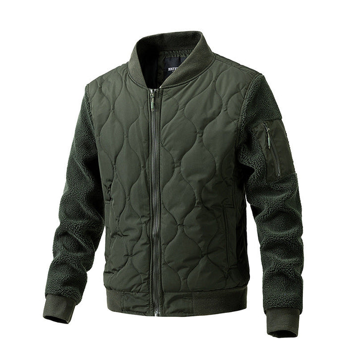 Blouson bombardier pour homme en tissu mélangé végétalien - Auren