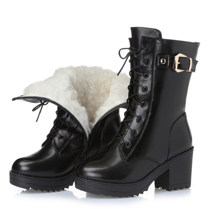 Zoaha - Bottes Martin en Cuir