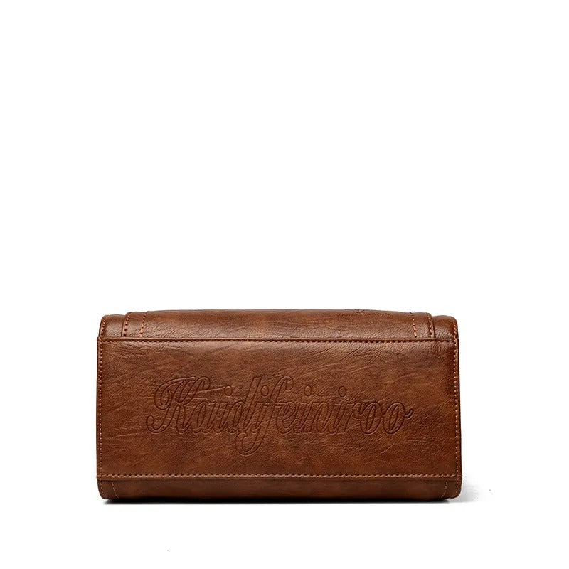 Sac à bandoulière en cuir synthétique avec détails métalliques - Juliette