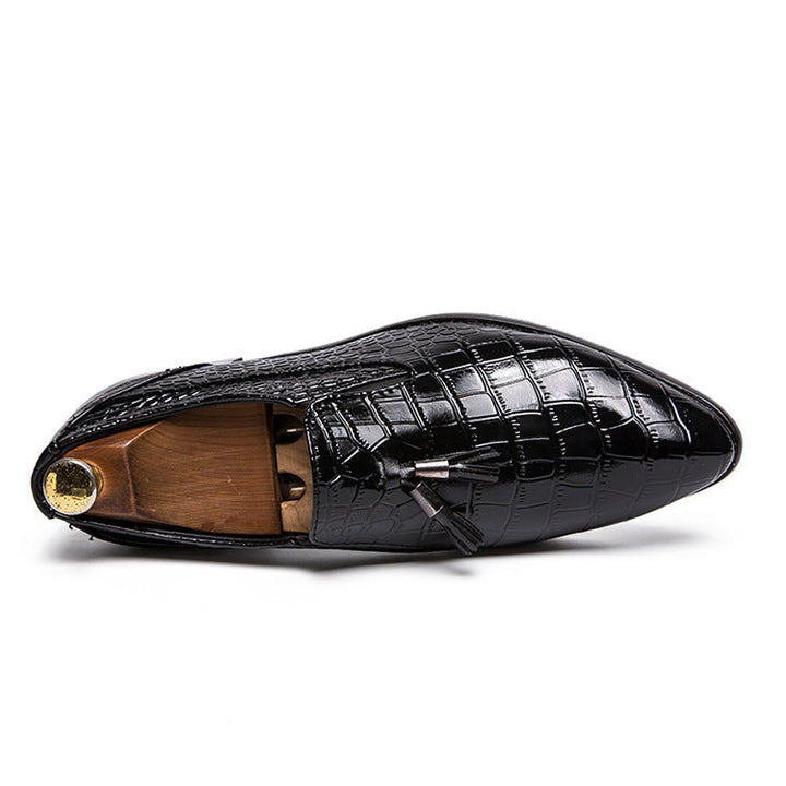 Mocassins en cuir pour hommes Élégants avec glands - Dominik