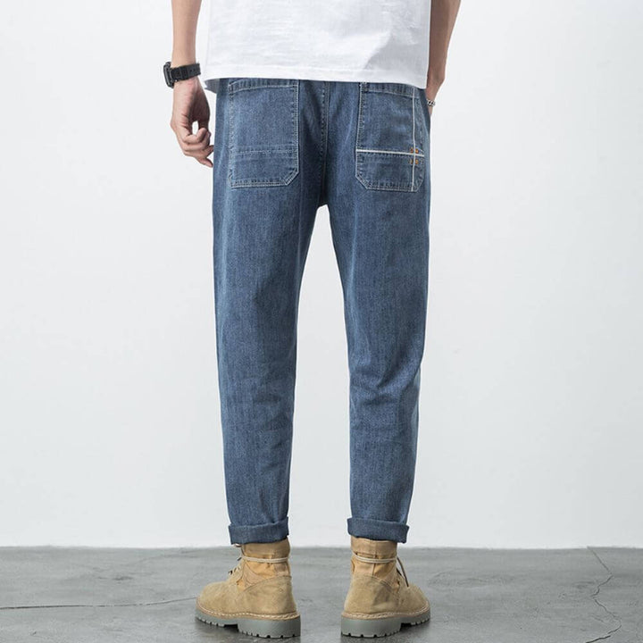 Pantalon droit en denim pour hommes - Leonidas