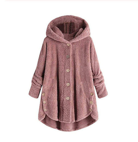 Manteau En Peluche Chaud