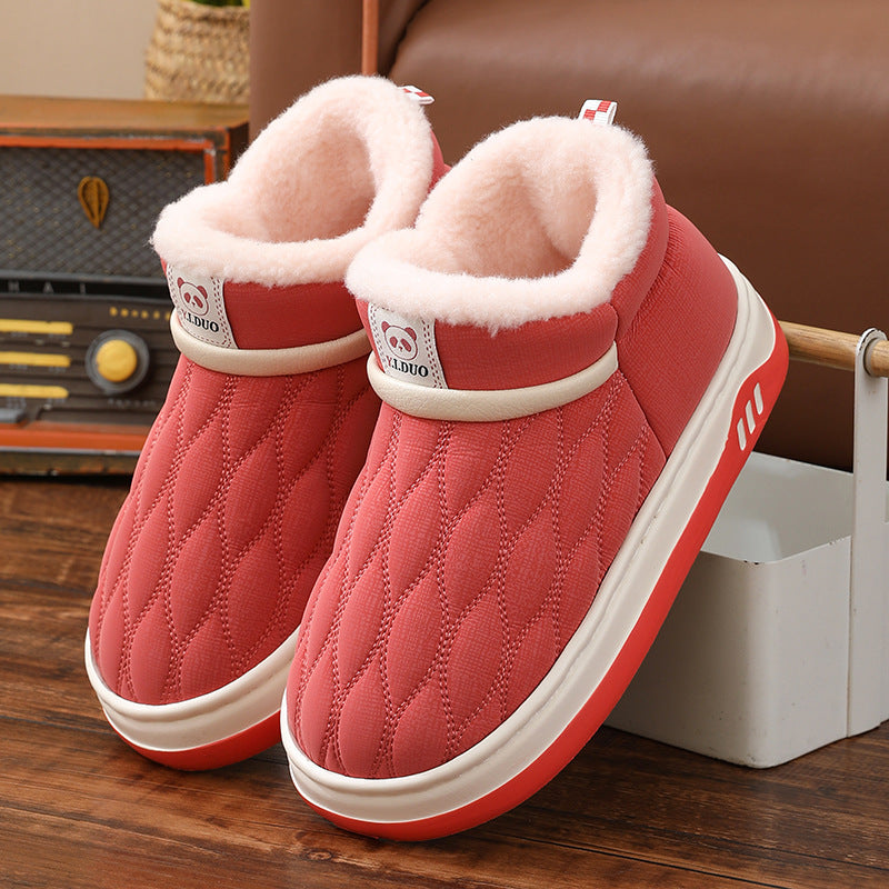 Chaussons unisexes matelassés avec doublure chaude - Frakie