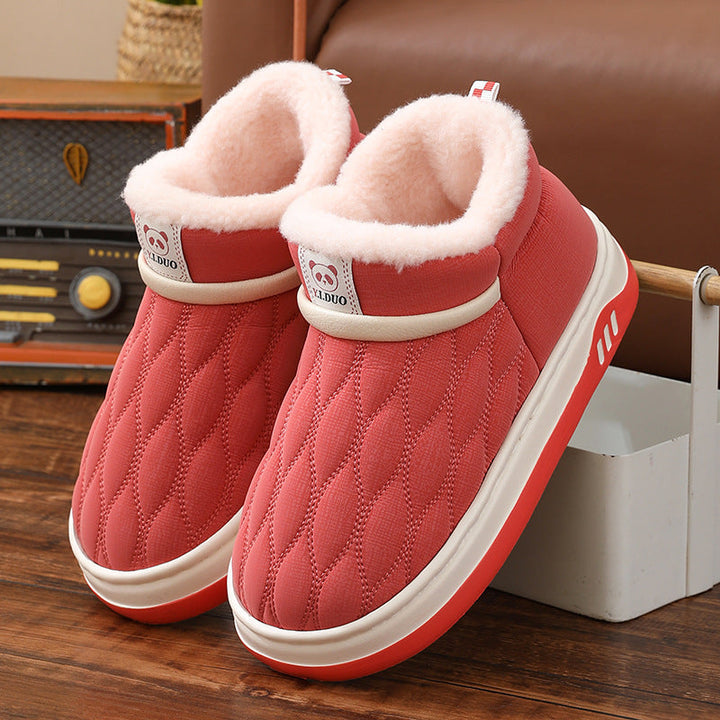 Chaussons unisexes matelassés avec doublure chaude - Frakie