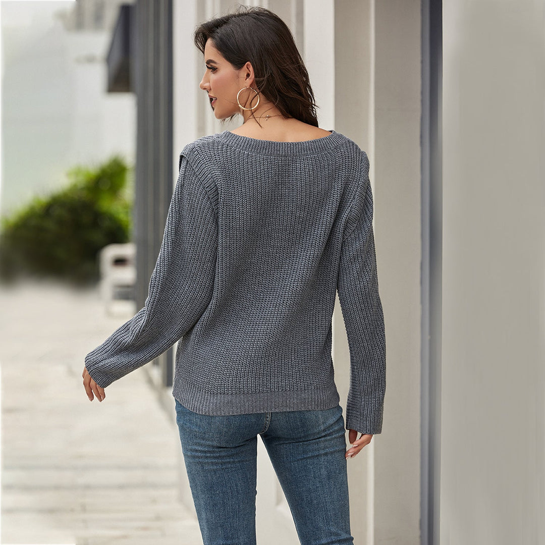 Pull-over en tricot pour femmes - Alva