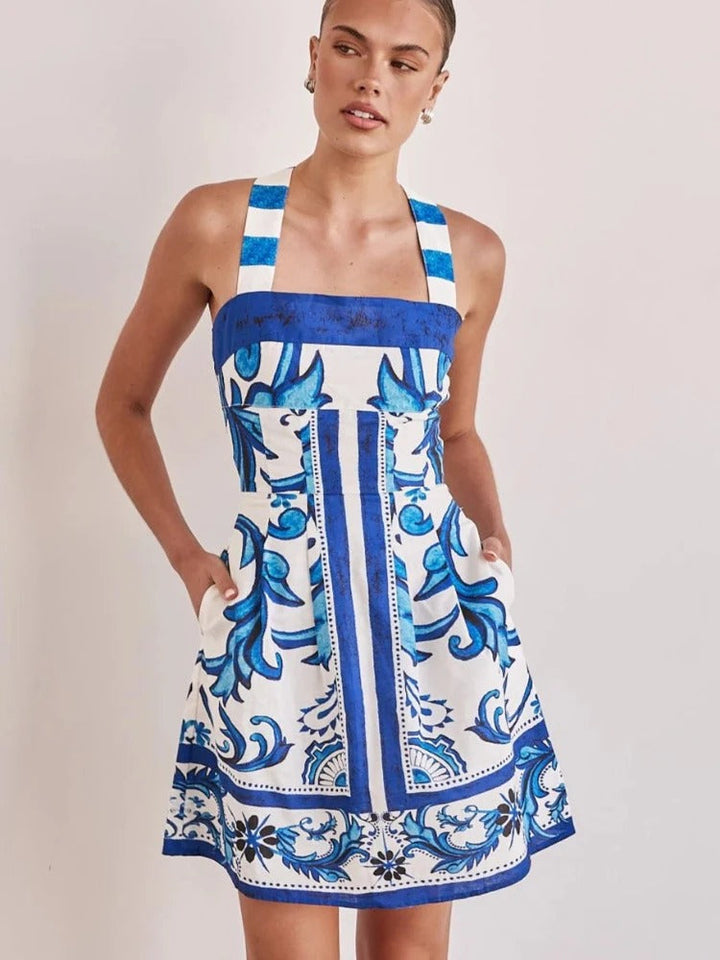 Samira - Robe d'été imprimée pour femmes