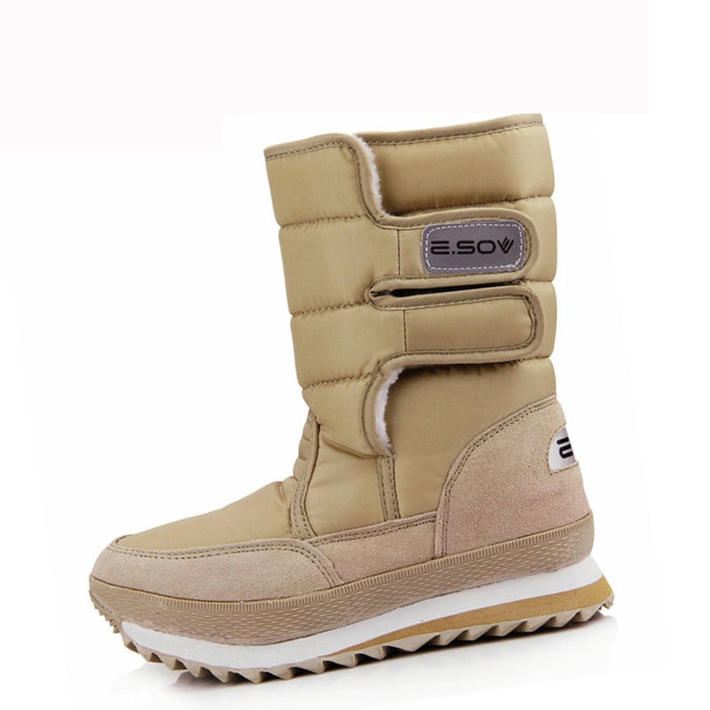 Bottes rembourrées et imperméables pour femmes par temps froid - Evonia