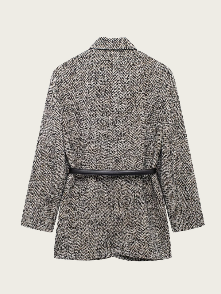 Blazer de tailleur à chevrons pour femme - Helena