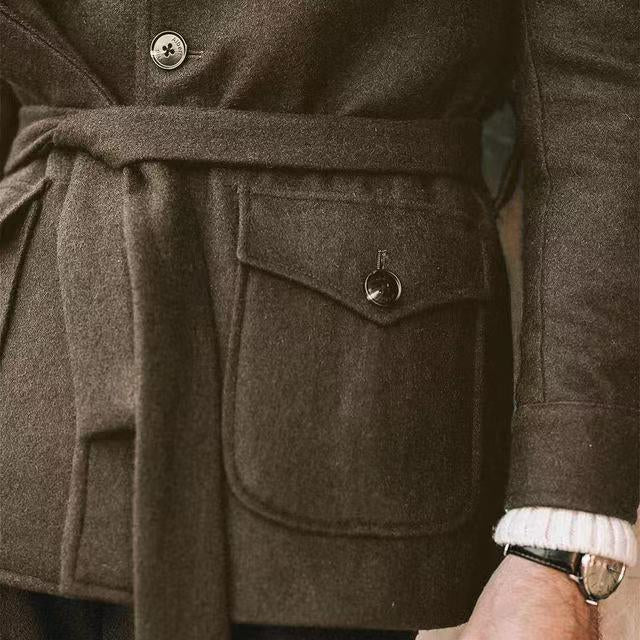 Veste en laine de qualité supérieure pour hommes - Leandro