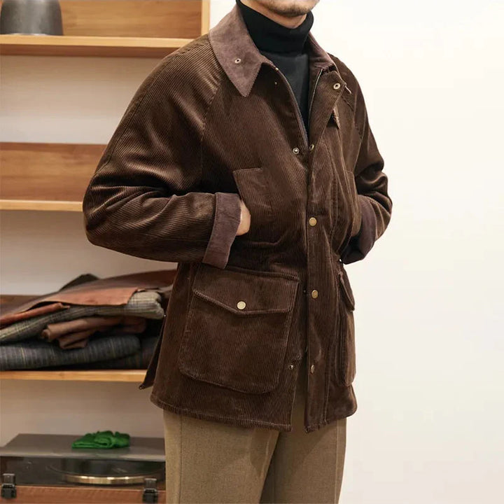Veste luxueuse en velours côtelé pour hommes - Robinson