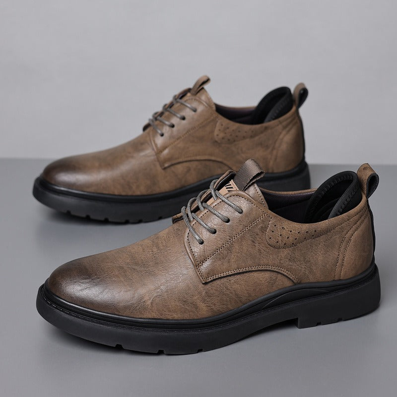 Chaussures casual pour homme en cuir synthétique à semelle robuste - Tomás