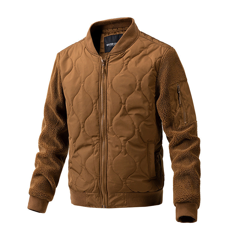 Blouson bombardier pour homme en tissu mélangé végétalien - Auren