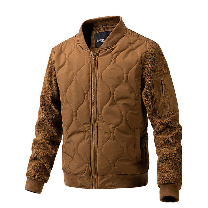 Blouson bombardier pour homme en tissu mélangé végétalien - Auren