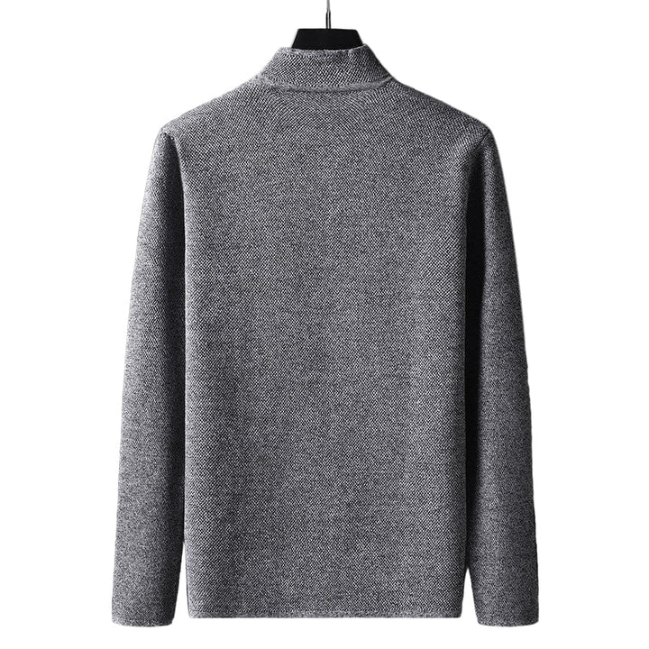 Veste en maille pour homme avec col mao - Karl