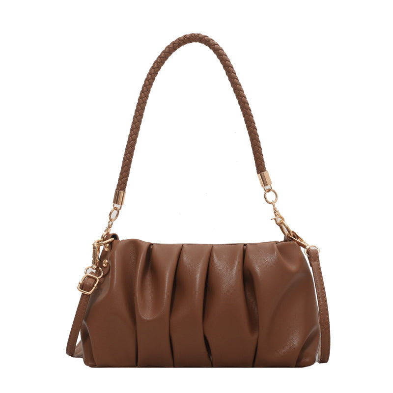 Sac à bandoulière souple avec plis - Evelina