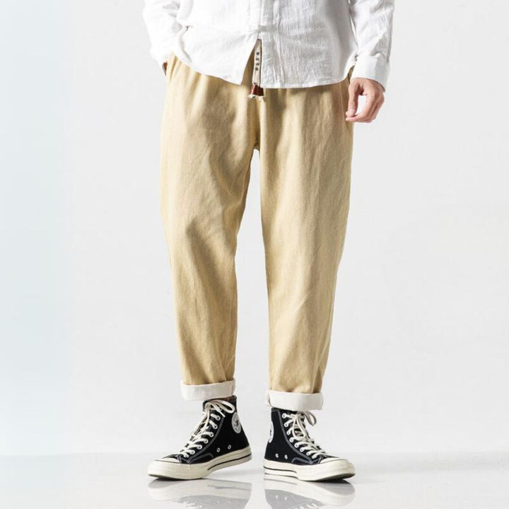 Pantalon large en denim pour hommes - Enzo