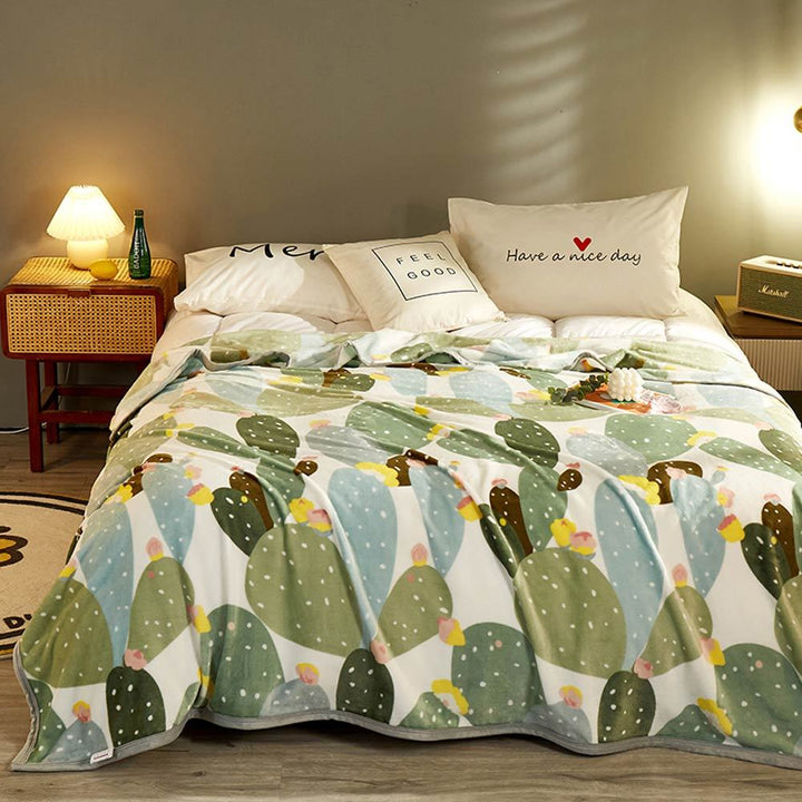 Couverture en flanelle d'automne