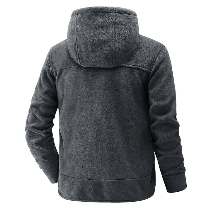 Veste polaire à capuche pour hommes - Nils