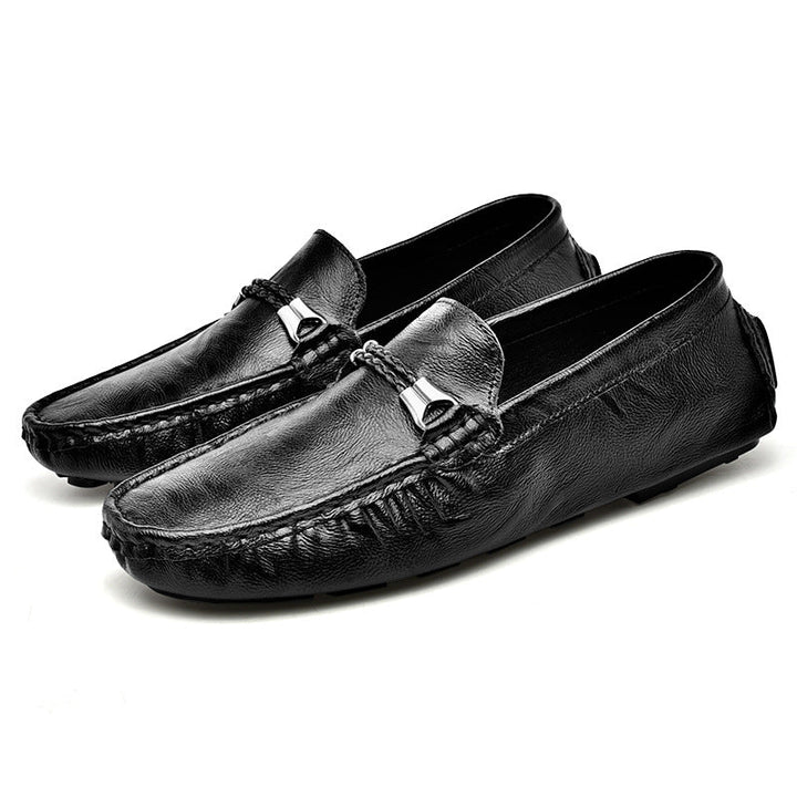 Mocassins en cuir pour hommes - Rykor