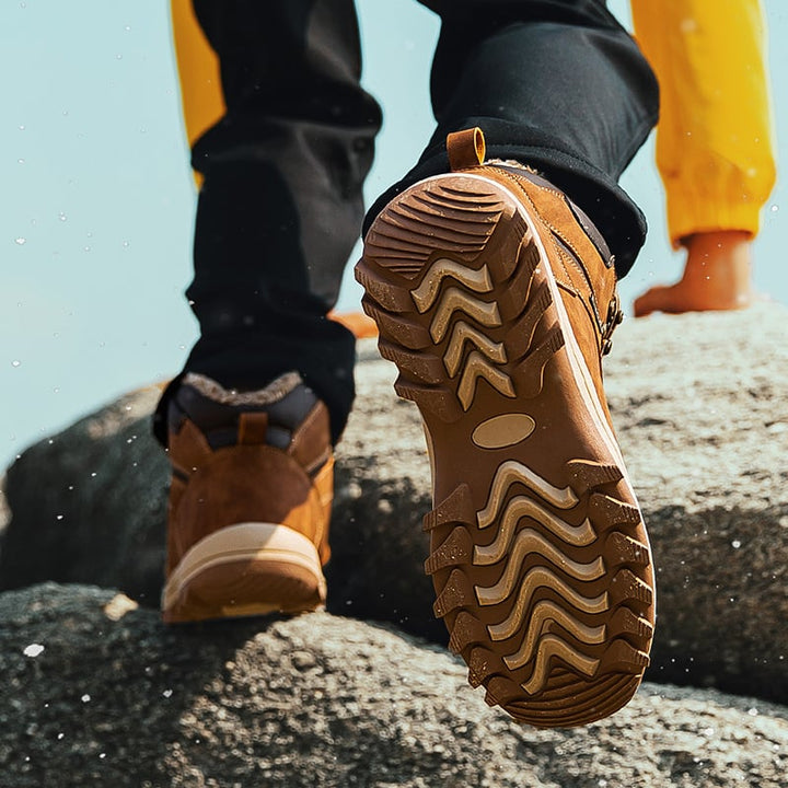 Chaussures de randonnée imperméables à semelles antidérapantes pour hommes - Theo