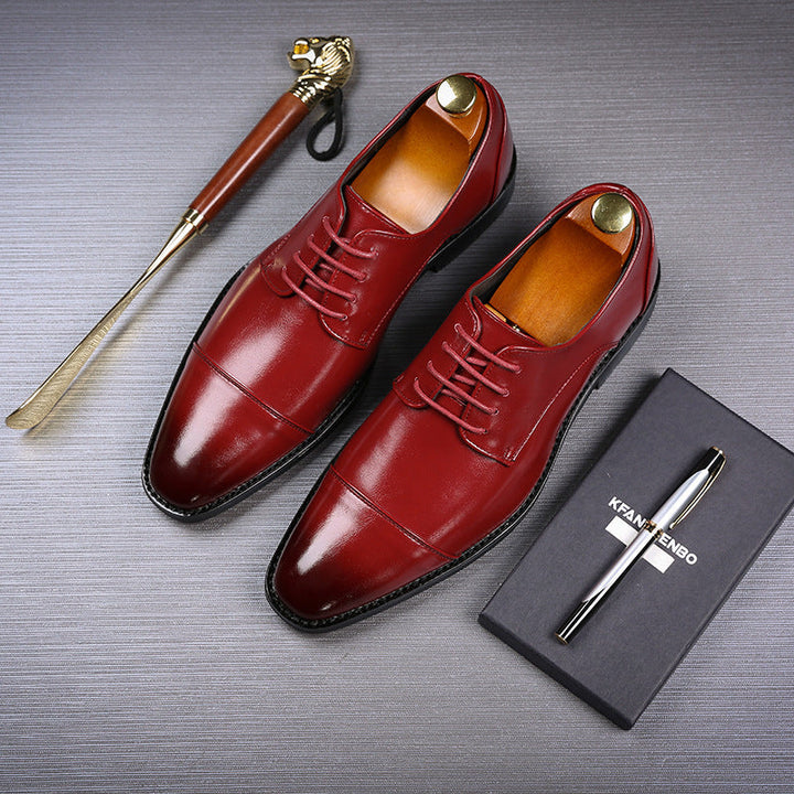 Chaussures en cuir pour hommes Élégantes à lacets - Viktor
