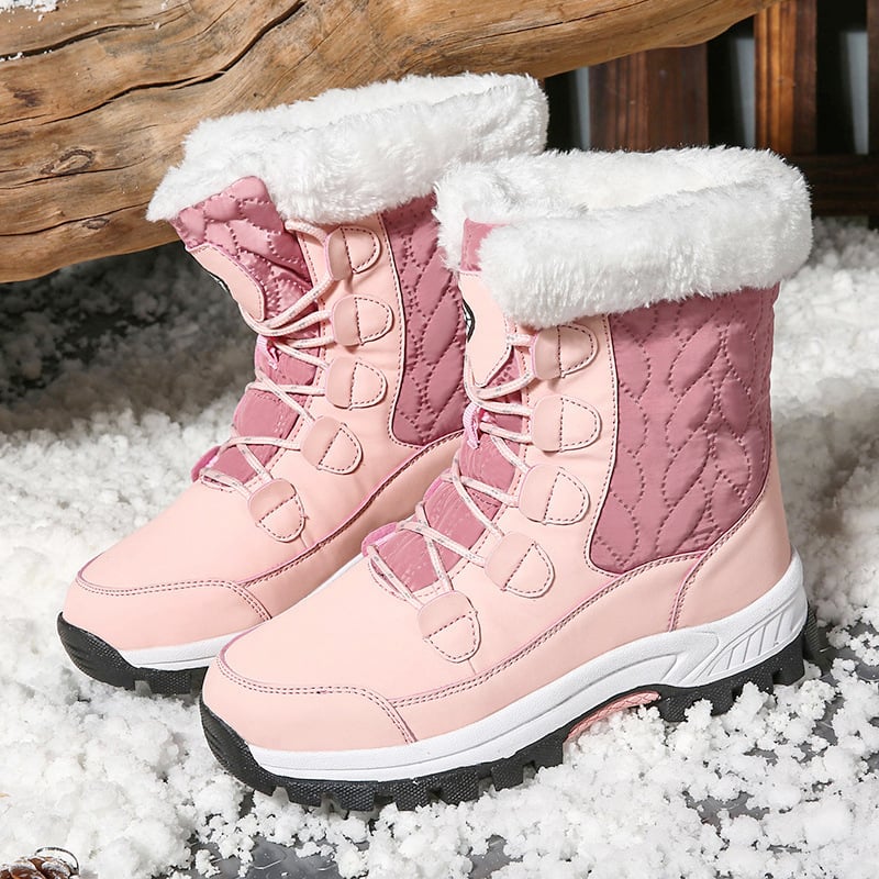 Bottes de neige pour femmes avec doublure et semelle antidérapante - Ana