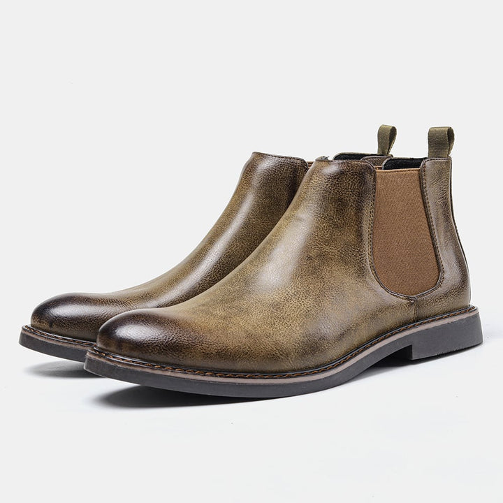 Bottes en cuir imperméables pour hommes - Narev