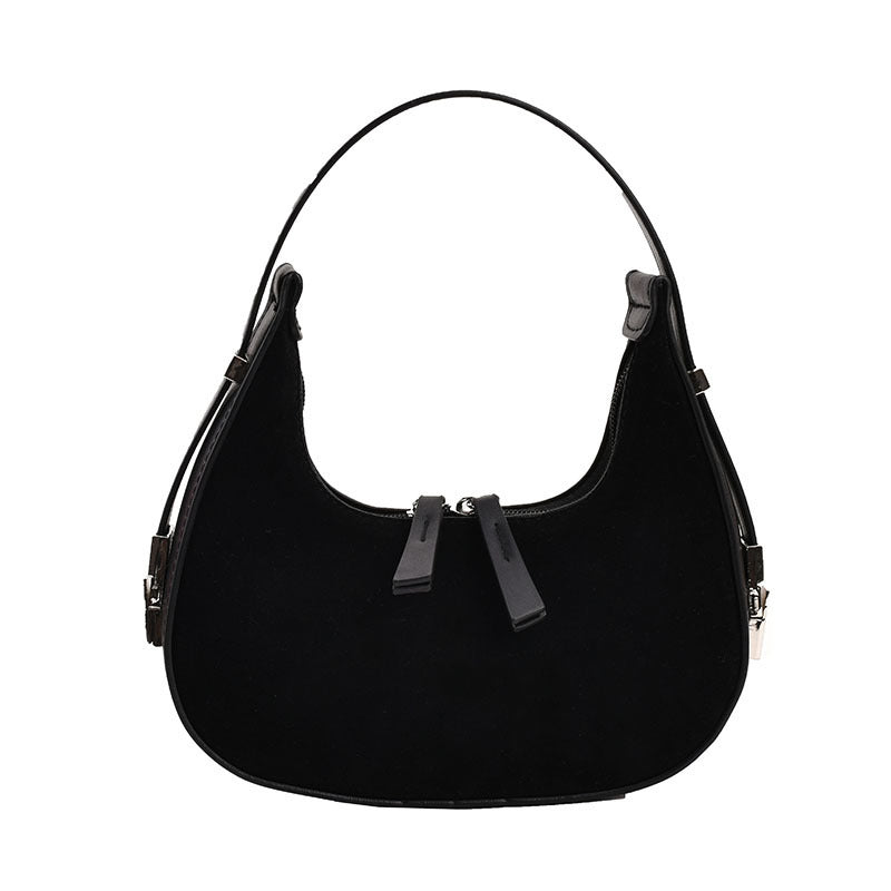 Sac à bandoulière mat de style français - Solenne