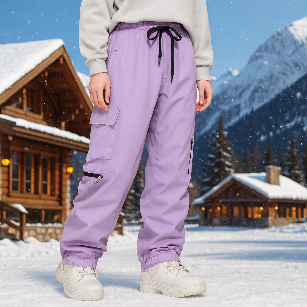 Pantalon de ski femme isolé et imperméable - Nuvin