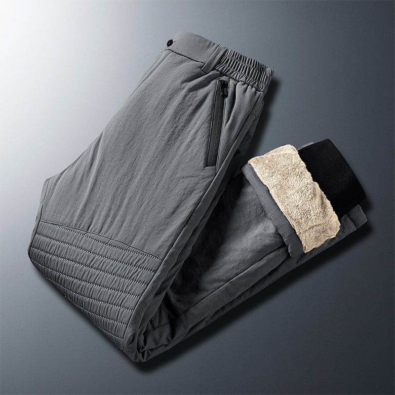Pantalon thermique pour homme avec doublure en polaire - Norvyn