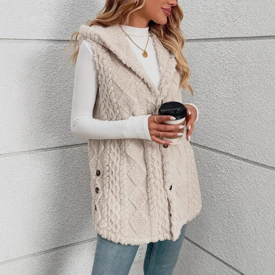 Gilet à capuche pour femme - Aria