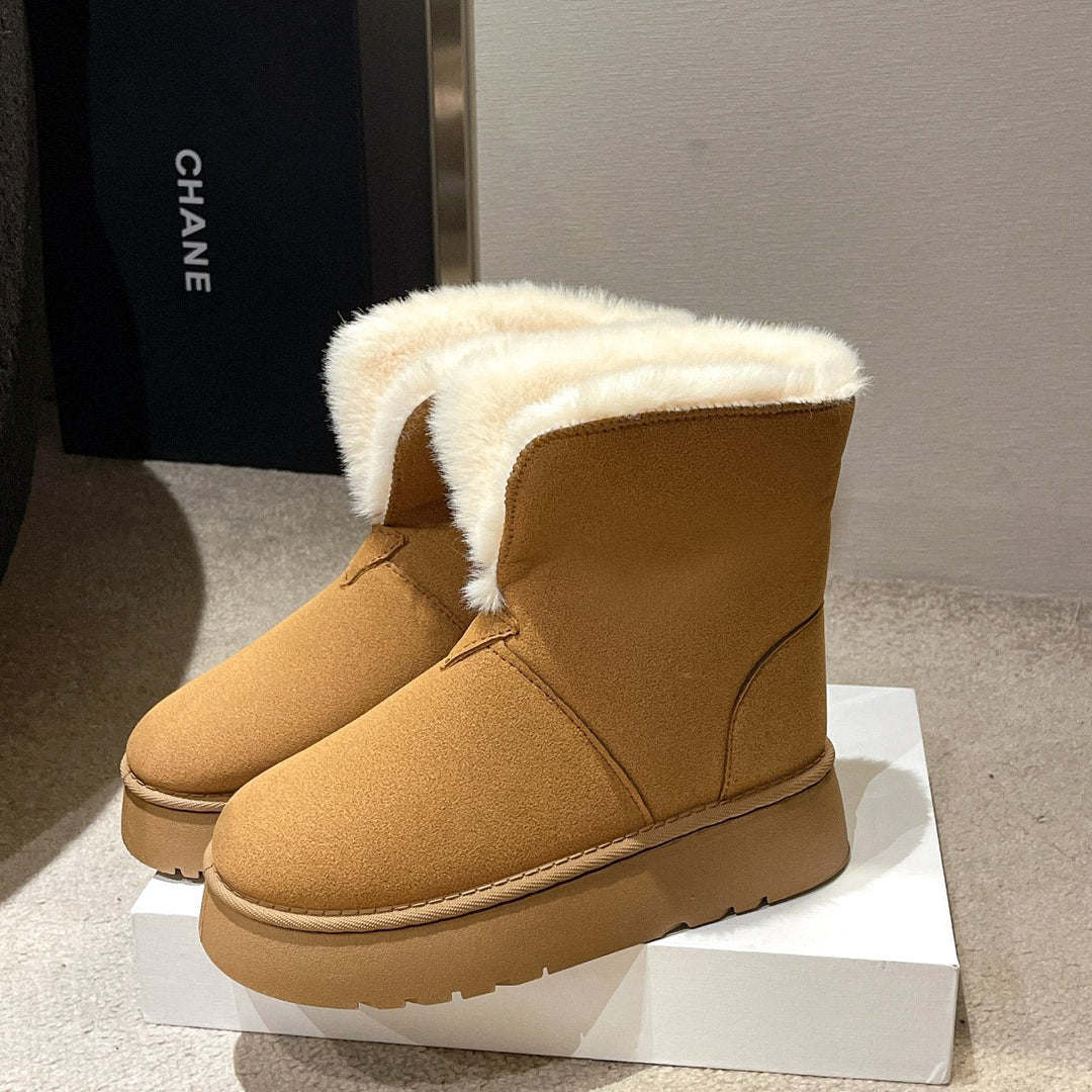 Bottes d'hiver pour femmes avec doublure en peluche - Nina