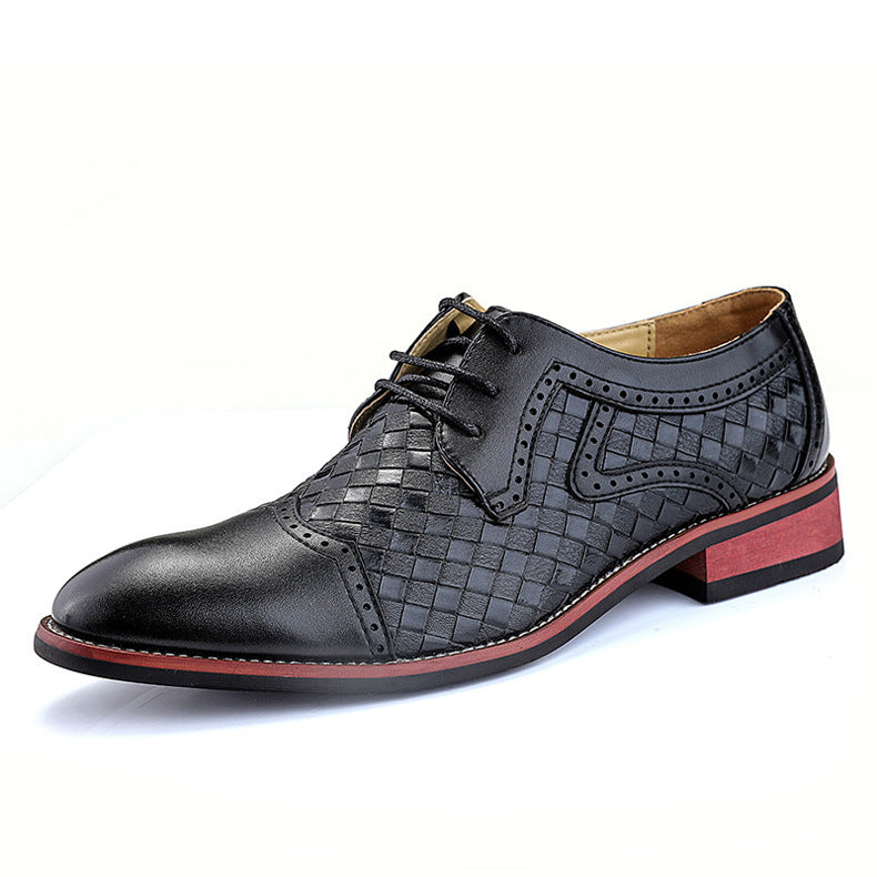 Chaussures en cuir tressé pour hommes - Dario