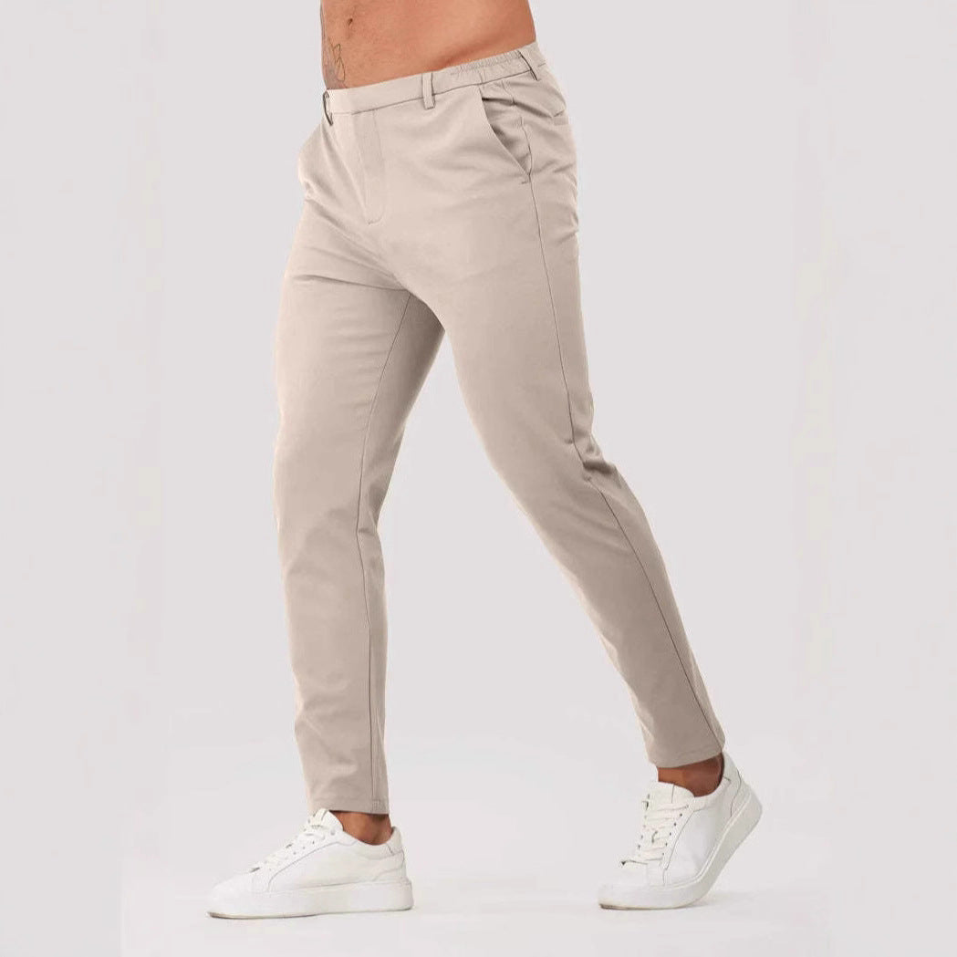 Pantalon de costume droit pour hommes - Jorund