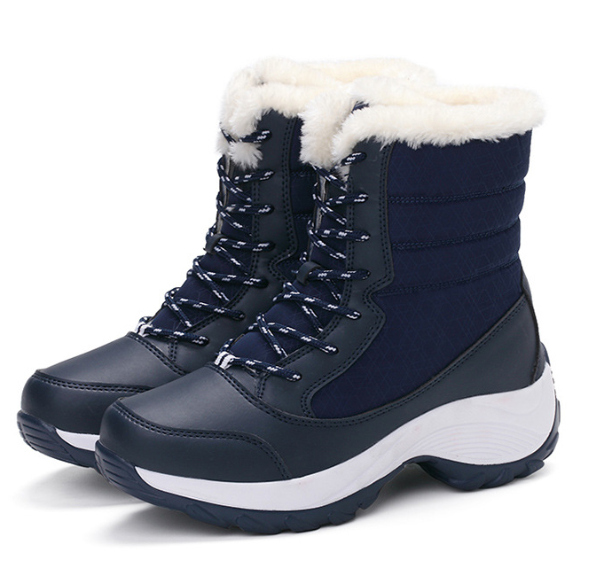 Bottes de neige imperméables pour femmes avec doublure chaude - Elara