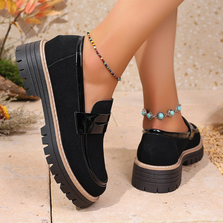 Mocassins femme semelle épaisse - Selene